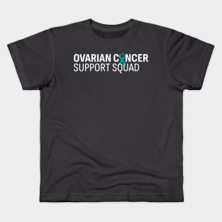 Ovarian Cancer Support Squad Kids T-Shirt